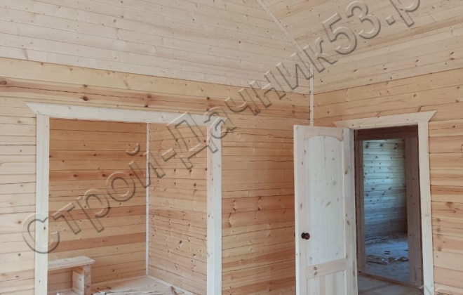 4 Брусовой дом  ОД-27, 11х8м, 85М², Московская область, Ступинский район, поселок Михнево (16)